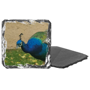 Square Slate Photo Coaster 9cmx9cm with photo