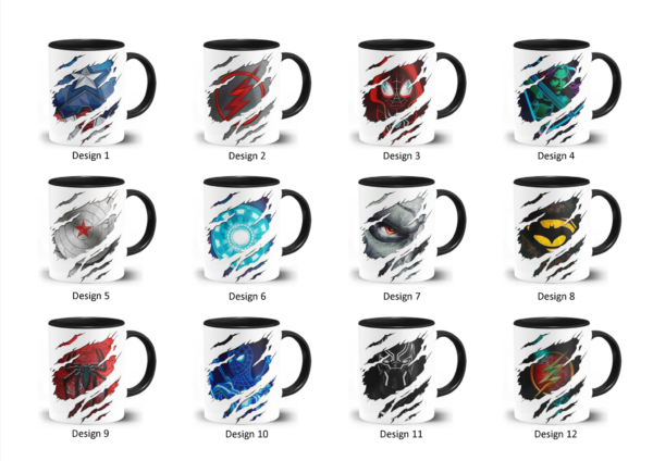 Super Hero Personalised Mug - Image 3