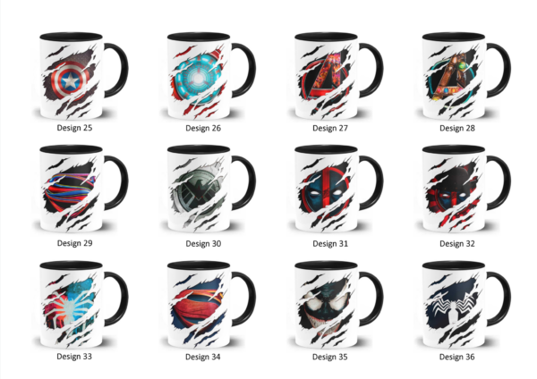 Super Hero Personalised Mug - Image 5