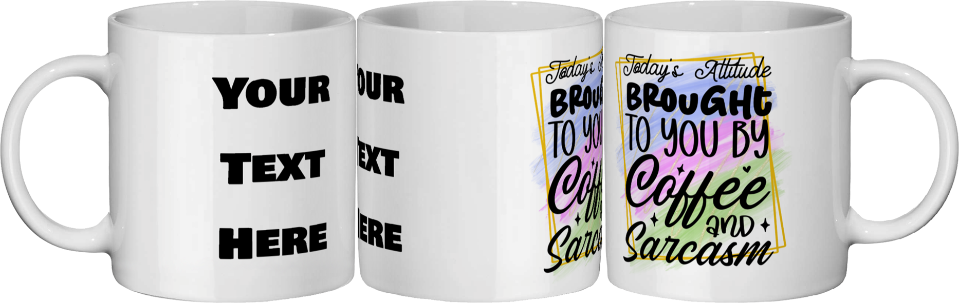 Personalised Funny Sarcasm Sayings Mug