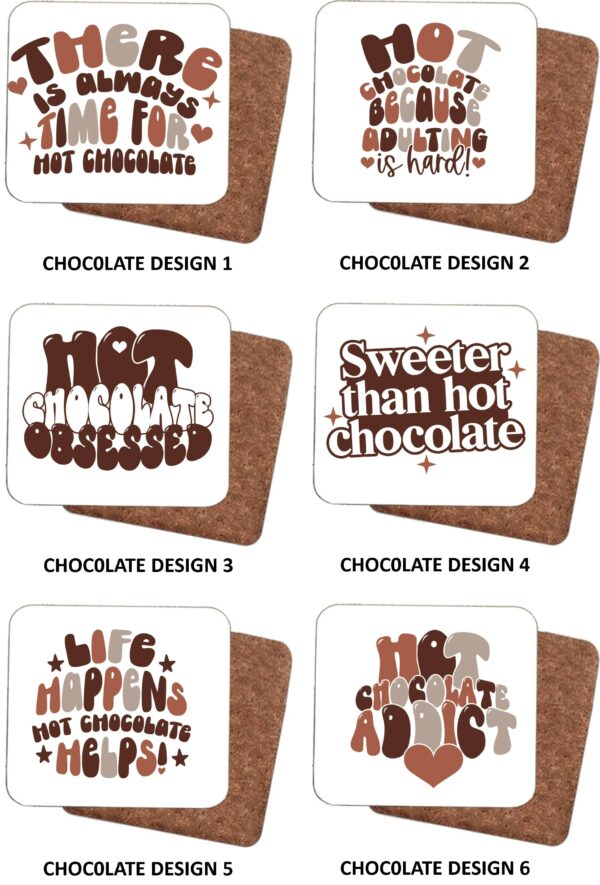 Chocolate, Hot Cocolate & Coaster Gift Set, Christmas Gifts, Personalised Letterbox Selection Box | Treat Box, Birthday Present, Hug in a box - Image 10