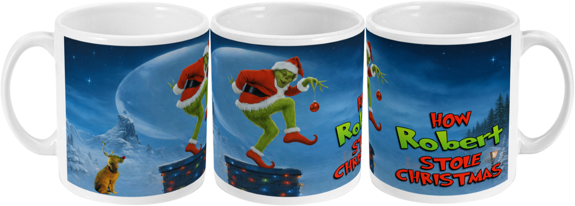 Personlised Grinch 11oz Mug - Image 2